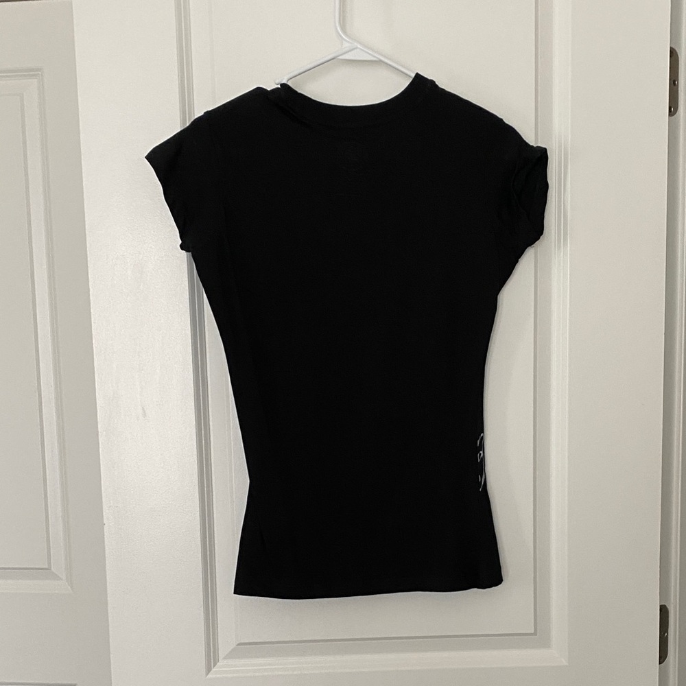 Bacardi Women's Black Tee with Gold Logo - Picture 2 of 3